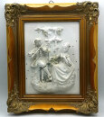 Porzellan Relief  "Alt Meissen Art " Sanssoucie...