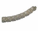 Filigranschmuck 835 Silber breites Armband - ideales...