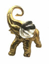 Vintage "Gold" Keramik Elefant von Valle dOro...