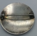 Hans Przyrembel Bauhaus ART DECO Brosche aus 835 Silber um 1935