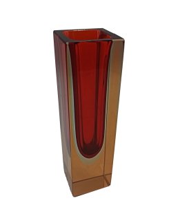 Murano Sommerso Vase Seguso /  Flavio Poli 60er Jahre