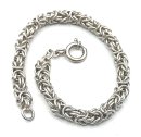 ART DECO - 835 Silber Königsketten Armband Länge 19 cm