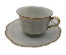 Feine Vintage Moccatasse mit Goldrand ca.40/50er Jahre